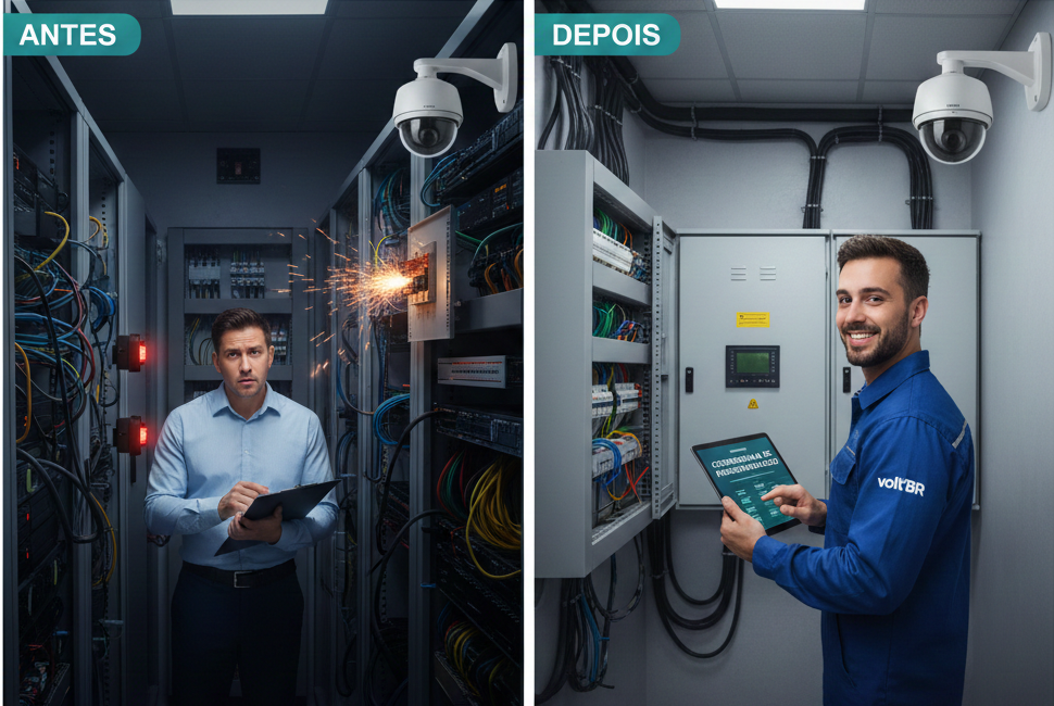 Eficiência e Segurança: Por que a Terceirização de Manutenção Elétrica e Eletrônica é Vital para seu Prédio Comercial